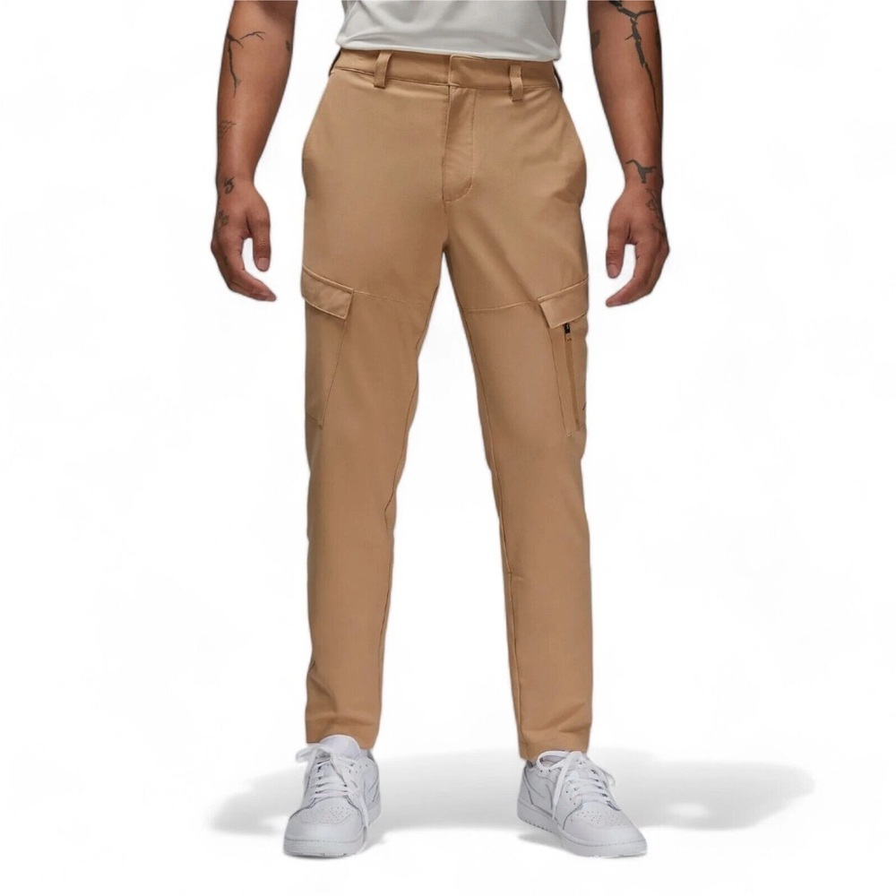 Jordan Slim Fit Men's Tan Cargo Pants
